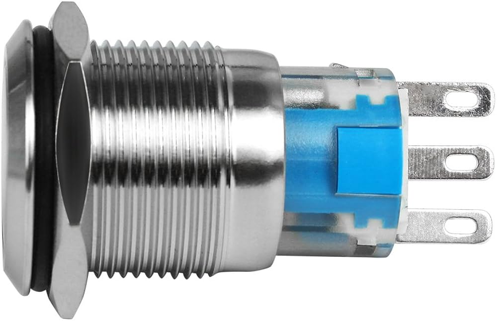 Amazon.co.jp: Andux Space オルタネイト 防水 押しボタンスイッチ